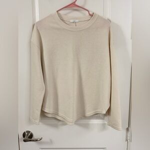 Reign Cream Long Sleeve Tee